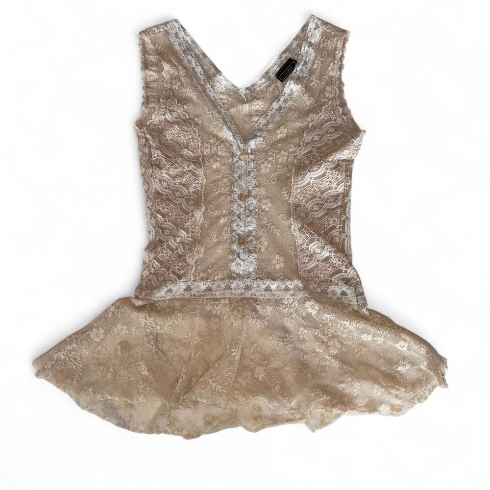y2k cottagecore whimsy vixen usa peplum Blouse
